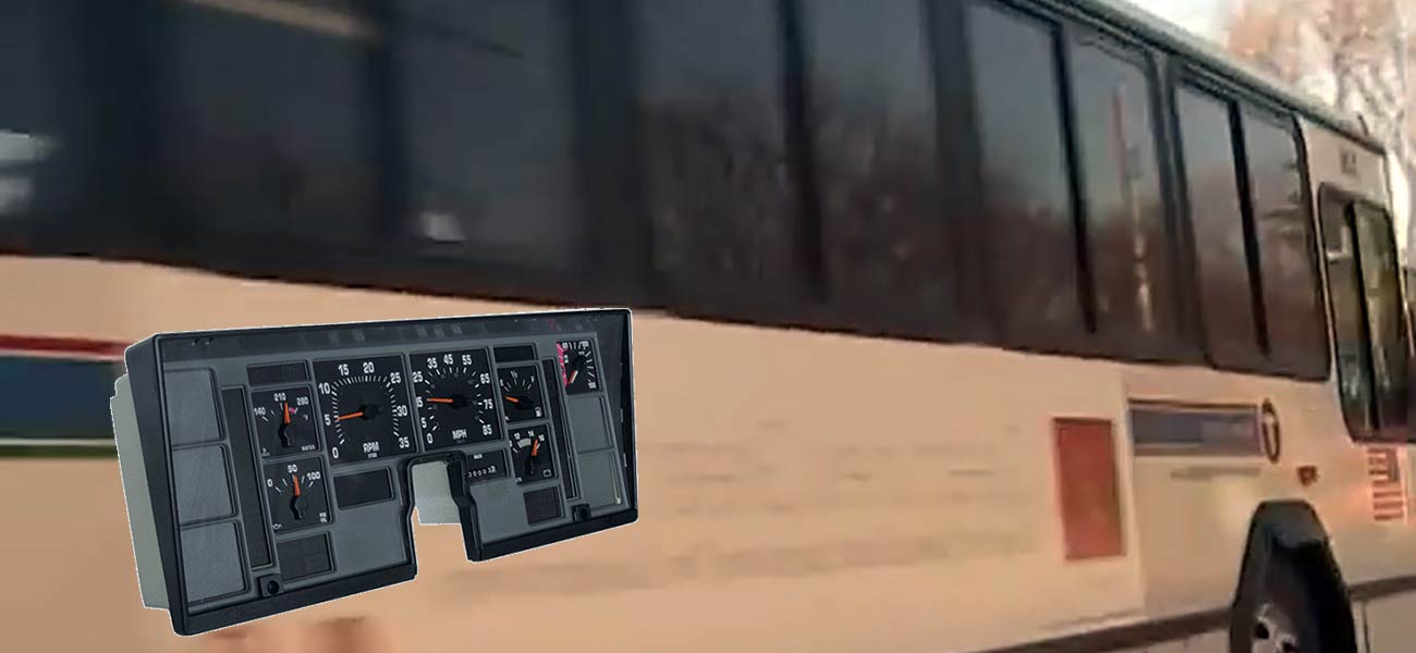 Remanufactured Bus Instrument Panels